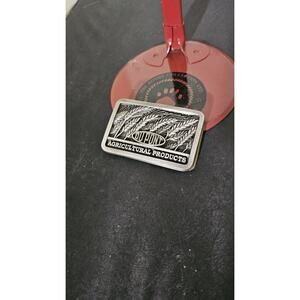 DuPont Agricultural Products Belt Buckle Wheat Vintage Ad Farming Farm